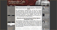Desktop Screenshot of hollaender-calix.at